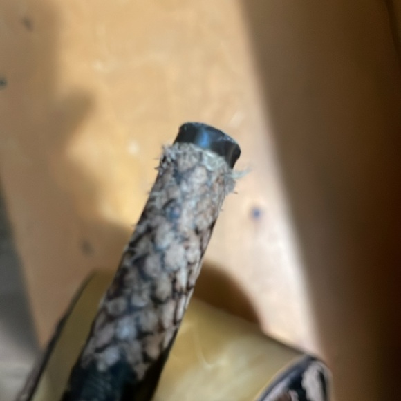 Preview International SnakeSkin Print High Heels Animal Size 8M Black Brown - Picture 7 of 7